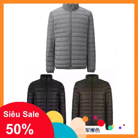 ÁO PHAO NAM LÔNG VŨ QUẢNG CHÂU 2017 SIÊU NHẸ, GIÁ CỰC RẺ -A23 new