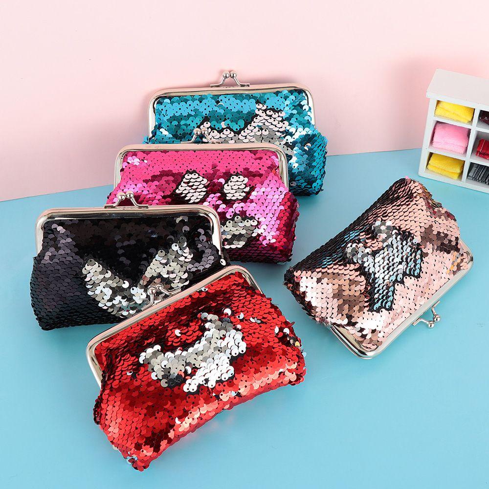 Ví Đựng Tai Nghe / Tiền Xu Đính Kim Sa Lấp Lánh Cho Bé