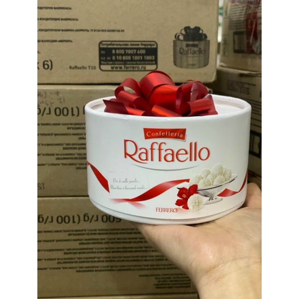 Kẹo Dừa Raffaelo hộp Nơ 100g
