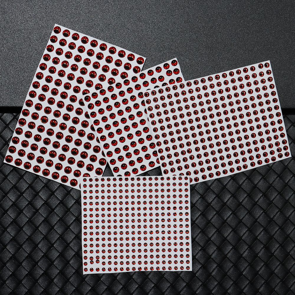 Set 300 Mắt Cá 3D Giả Làm Mồi Câu Cá