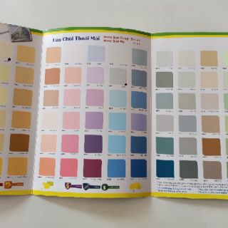 Sơn tường ngoài trời cao cấp 1kg (màu đậm ib shop)