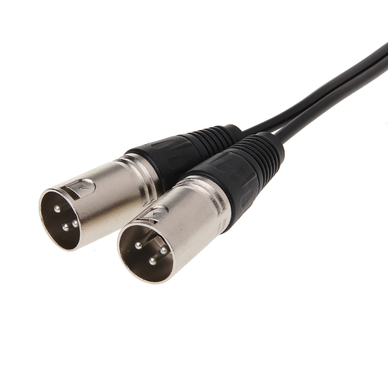 Cáp Chữ Y Chuyển Đổi 3-Pin XLR Male Sang Dual XLR Female