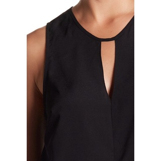 Áo Still BCBG Đen Dây Yếm Cột Nơ Eo - 0910