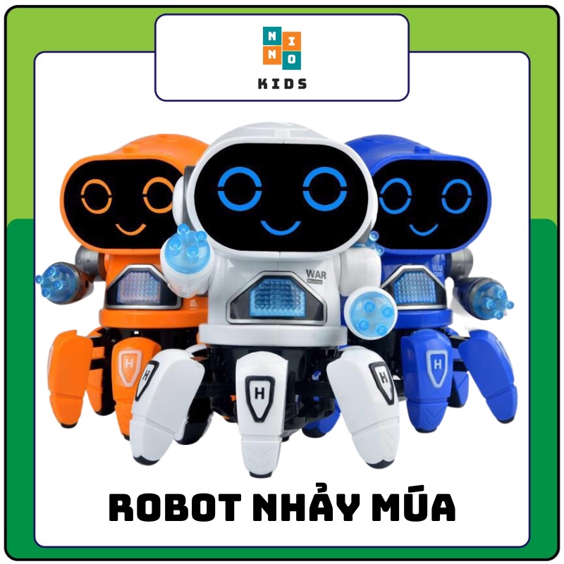 Đồ chơi thông minh cho bé, robot đồ chơi cho trẻ từ 2 đến 3 tuổi phát triển trí tuệ nhảy múa theo nhạc