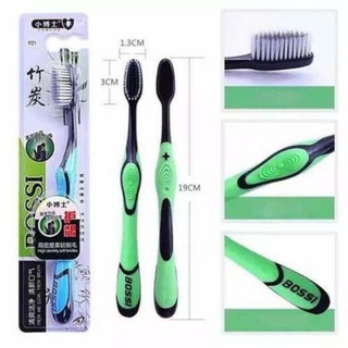 Bàn chải đánh răng than tre bossi bc01 cao cấp hàn quốc