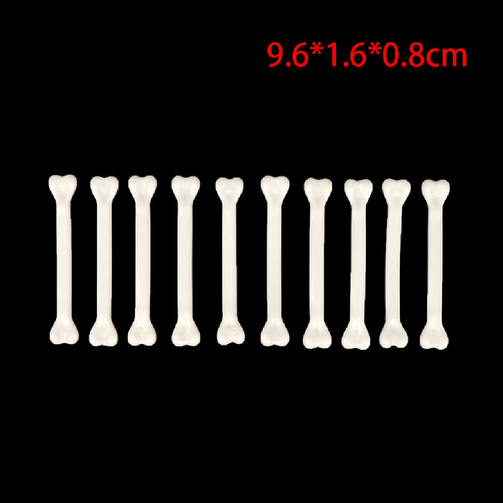 [Mới &amp; Halloween &amp; Halloween] Set 10 Xương Nhựa Đáng Sợ Trang Trí Tiệc Hóa Trang