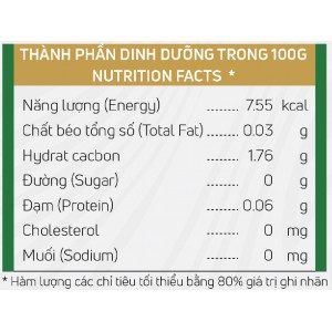 Hộp Đơn Miếng Nưa Konjac VinaKonnyaku Excook 150g - Ăn kiêng, ăn chay, Keto, DAS