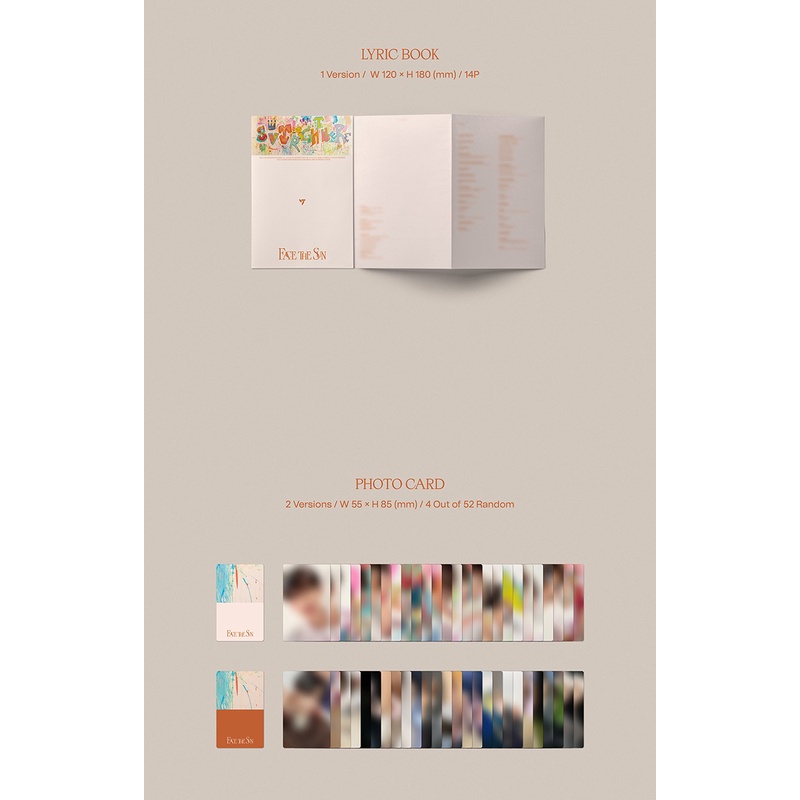 SEVENTEEN - FACE THE SUN 4TH ALBUM