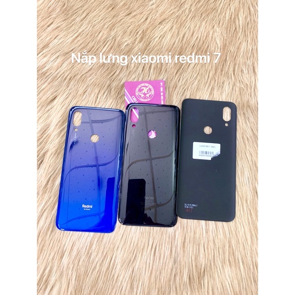 Nắp lưng sau xiaomi redmi 7 zin