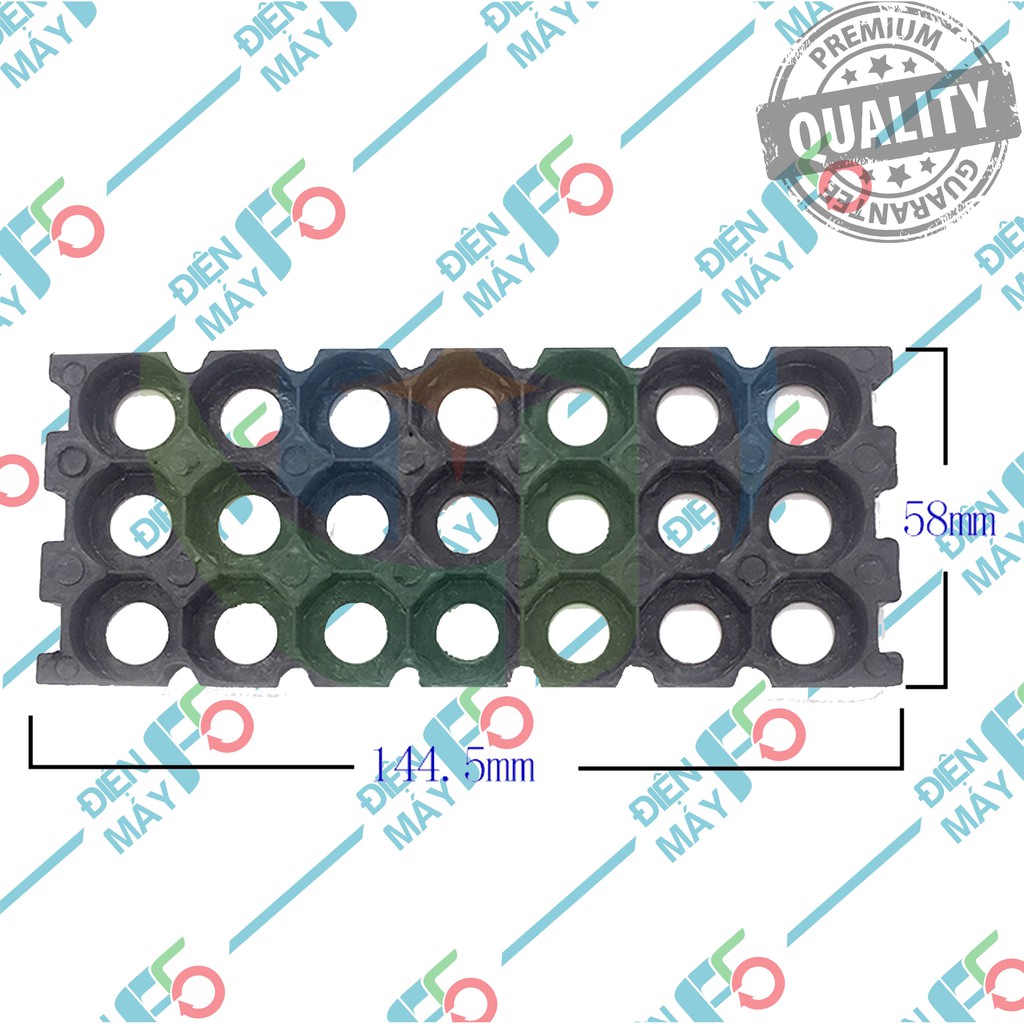 DMF5 Hộp chứa pin DIY (Chứa vừa 21 cell pin 18650)