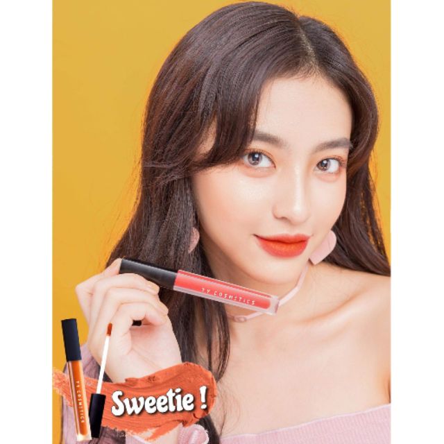 Son kem màu CAM TƯƠI - Ty Cosmetics