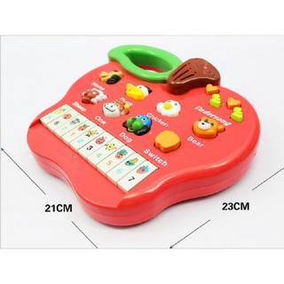 Đàn điện tử phát tiếng anh hinh thú cho bé