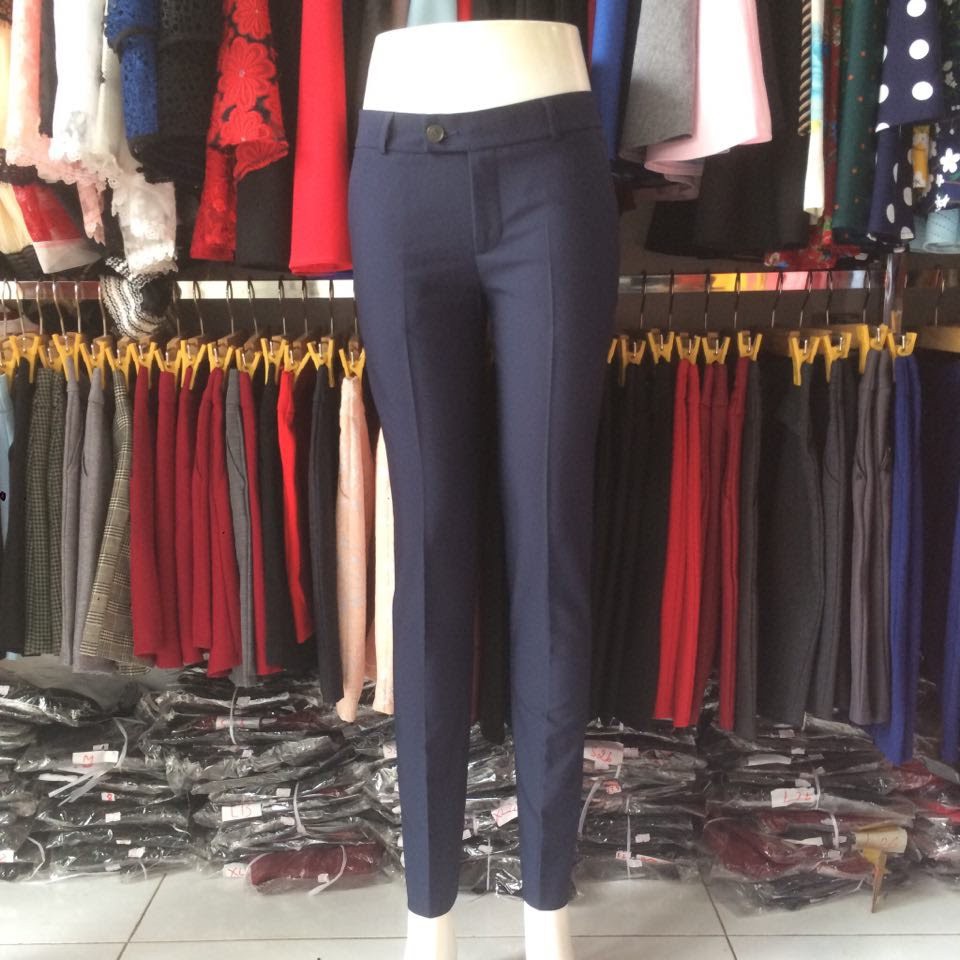 Quần Tây Nữ Công Sở cao cấp LINH CHI vải tuyết mưa loại 1 lưng vừa form ống đứng  đẹp  mặc cực tôn dáng | BigBuy360 - bigbuy360.vn