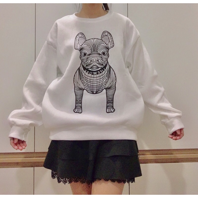 Áo hoodie sweater nỉ bông Qc loại 1 dày dặn đanh vải dưới 70kg bao vừa | BigBuy360 - bigbuy360.vn