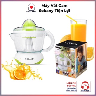 Máy vắt cam Máy ép trái cây tự động vắt xoay 2 chiều kiệt nước siêu tiện lợi tháo lắp vệ sinh dễ dàng