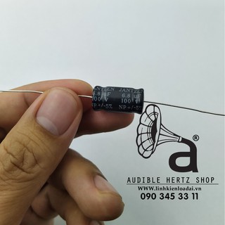 Tụ 6.8uf 100vdc jantzen-audio elecap