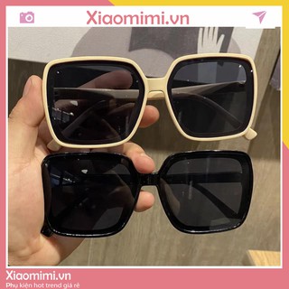 Kính , Kính Mắt Gọng Vuông Chống Tia Bức Xạ Phong Cách Hàn Quốc
