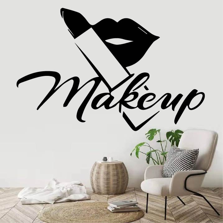Decal Trang Trí Cửa Tiệm Nail - Spa - HairSalon - Nối Mi, thu hút khách hàng, tạo điểm nhấn P1