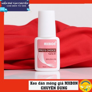 Keo dán móng giả chuyên dụng MXBON có chổi quét