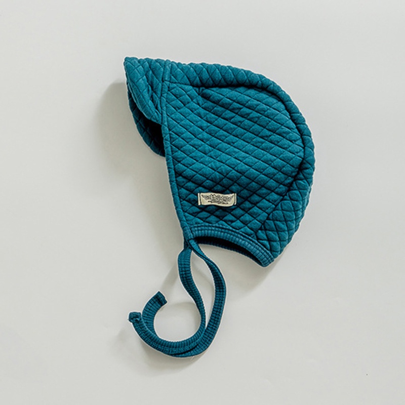 Mũ Bonnet Cotton Thoáng Khí Thoải Mái Có Dây Đeo Cho Bé Gái 6-36 Tháng Tuổi