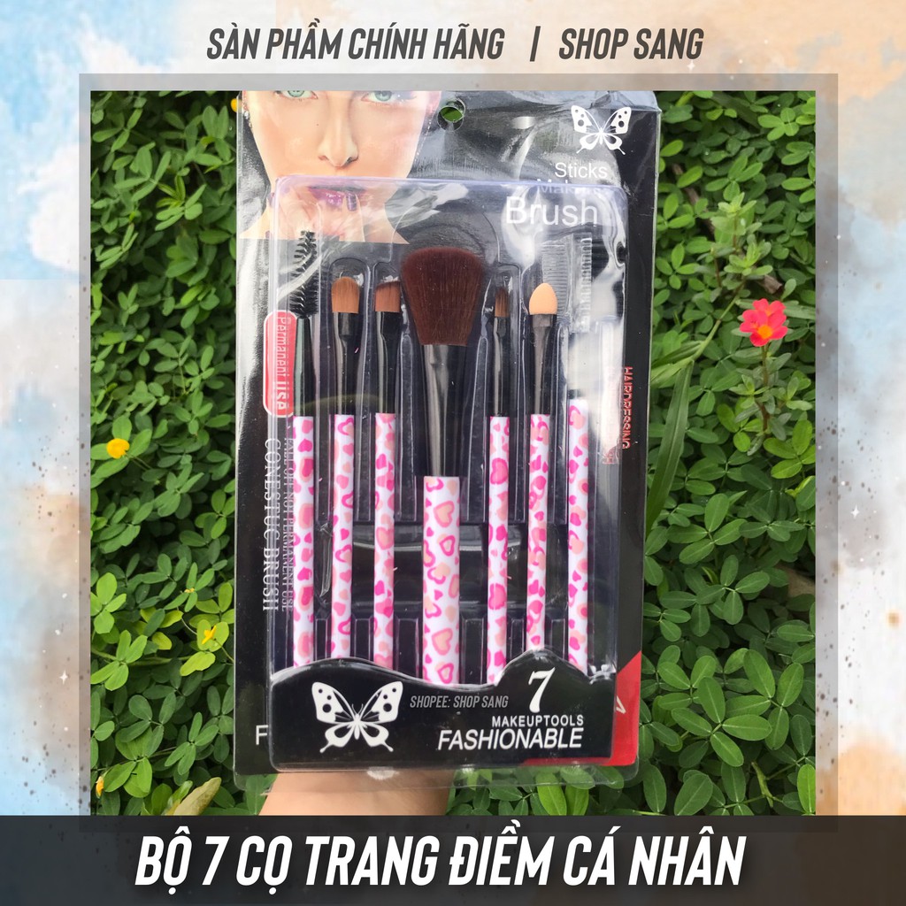 Bộ 7 cọ Trang Điểm cá nhân - Hàng y hình