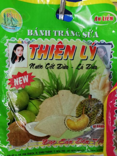 Bánh tráng sữa thiên lý thời hạn sử dụng 5 tháng xuất xứ bến tre làm quà biếu tặng bạn bè trong dịp lễ tết 😘😘😘😘😘😘.