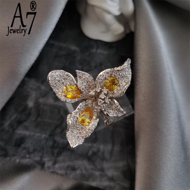 Nhẫn đính ngọc trai giả /đá thủ công thời trang