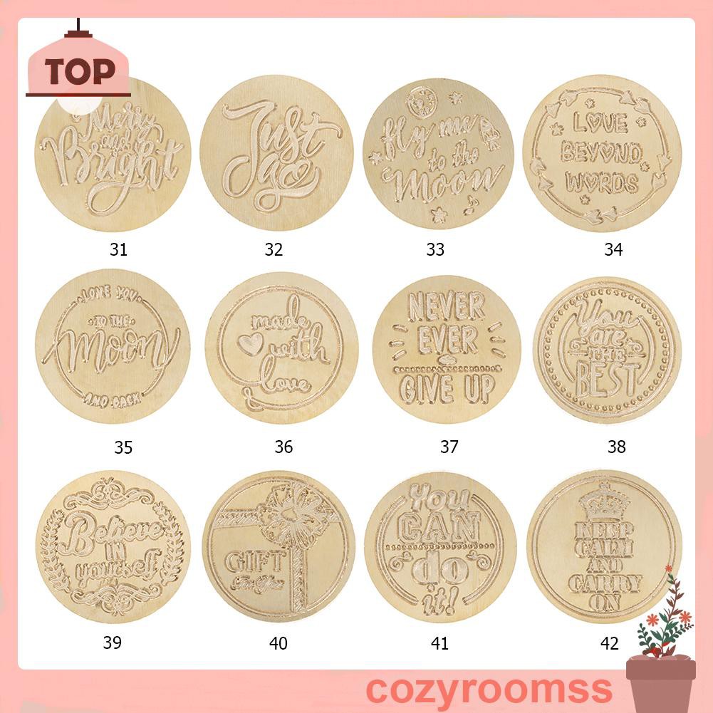 Sáp 25mm Retro Wax Seal Head Replace Copper Head DIY Hobby Decor Craft Tools