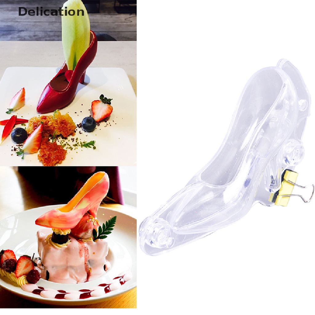 khuôn tạo hình giày cao gót 3D khuôn sô cô la