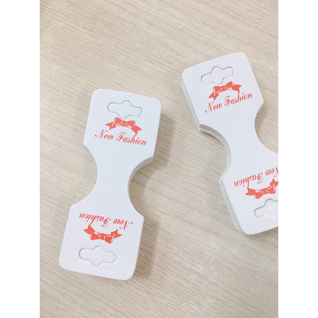 50-100 Tag nhãn mác đựng vòng tay, trang sức