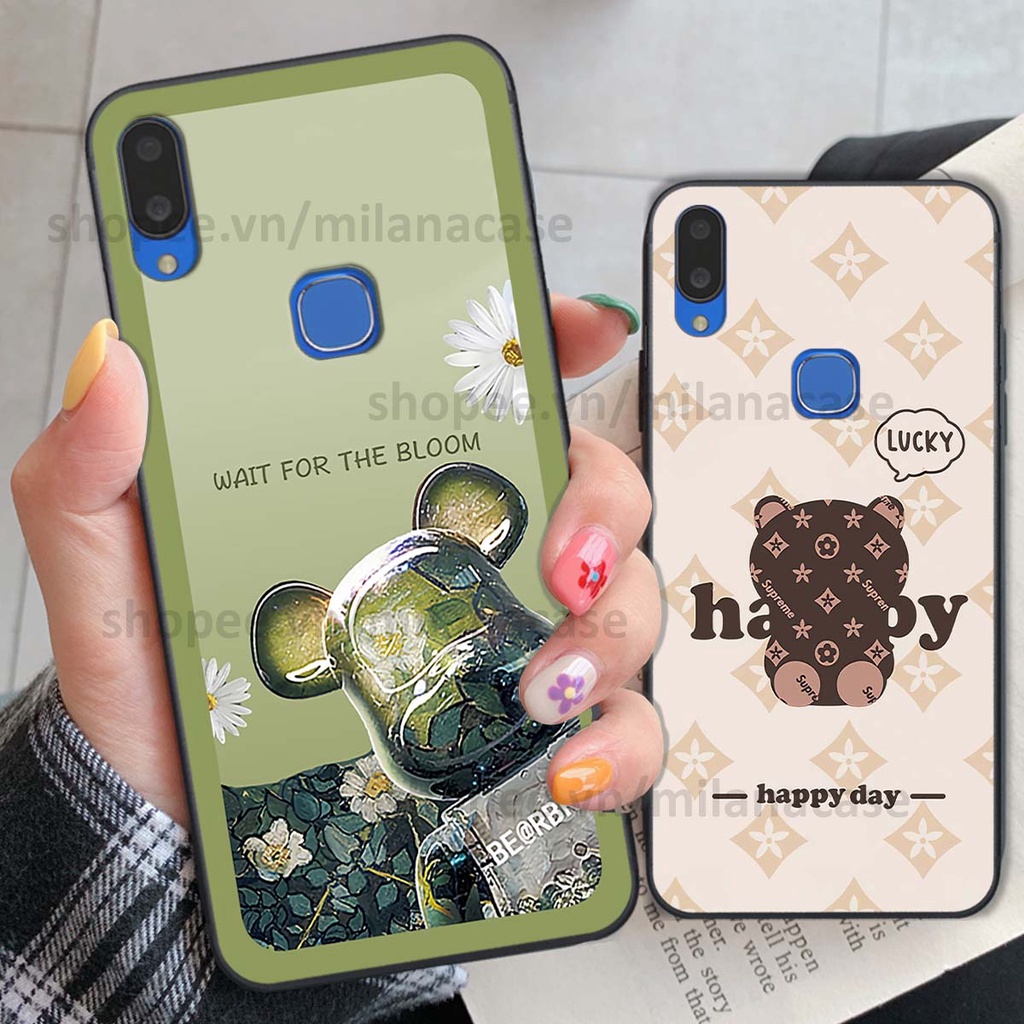 Ốp Vivo V11 / V11i gấu be@rBrick gấu Teddy Kaws siêu đẹp, phong cách, cá tính