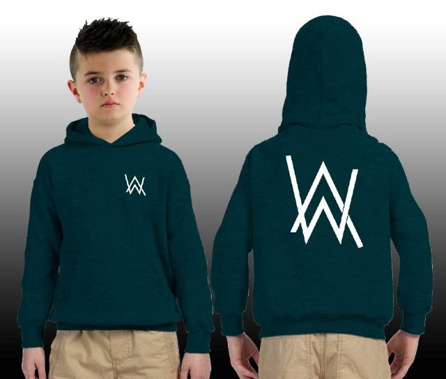 Áo Hoodie In Hình Alan Walker Thời Trang Dành Cho Trẻ Nhỏ