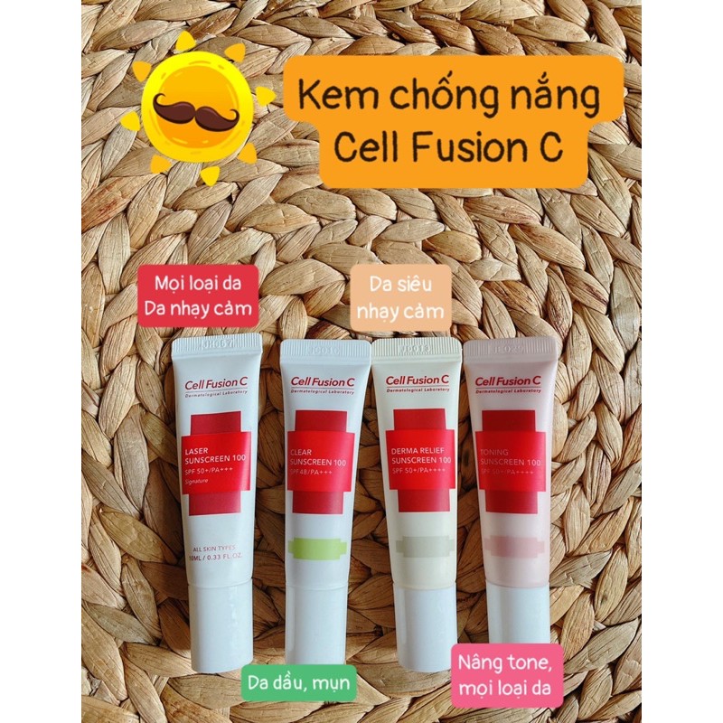 Kem chống nắng Cell Fushion C {✨mẫu mới✨}