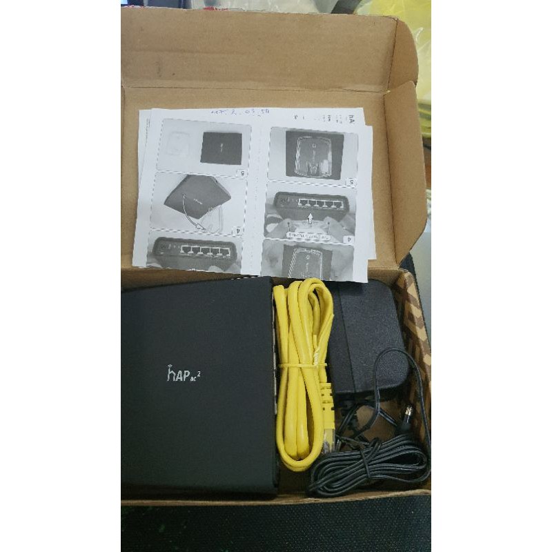 Cân bằng tải Mikrotik HAP AC 2 full box