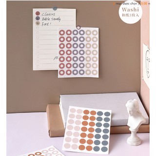 Hình dán trang trí Sticker Basic Dot