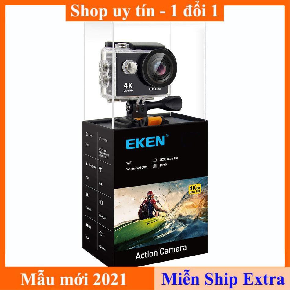 [ Xả kho tết] Camera hành trình Eken Ultra HD Wifi quay video 4K + Tặng bộ phụ kiện sports lắp đặt trên cả ô tô xe máy