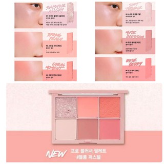 [100% AUTH] Bảng Phấn Má 6 Ô Clio Pro Blusher Palette 19,8g