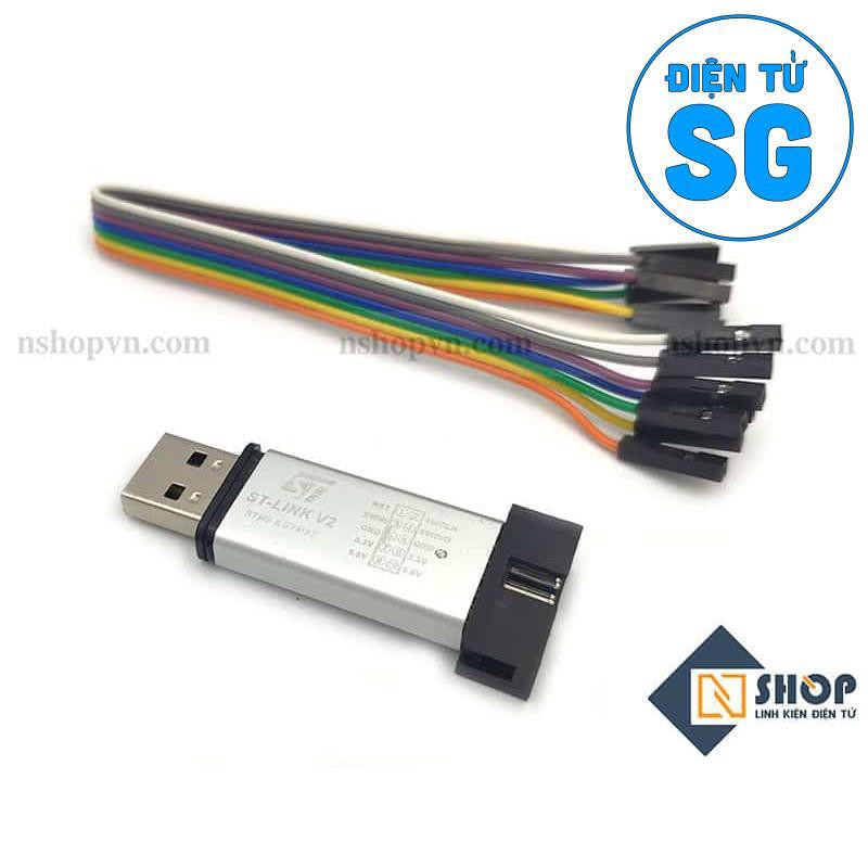 Mạch Nạp STM8 STM32 ST-Link V2 - YFCN