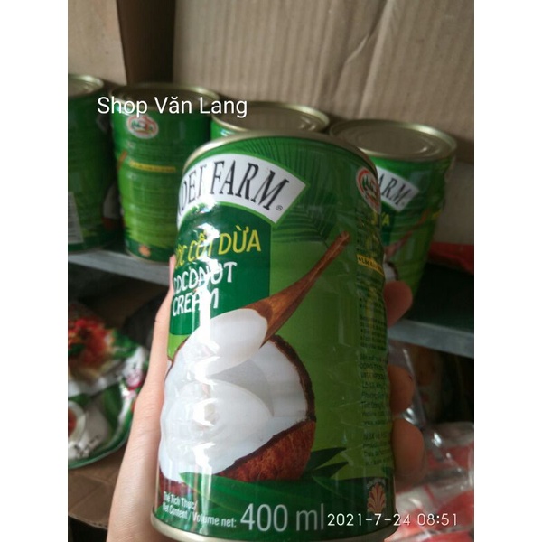 Nước cốt dừa lon 400 ml đặc sánh thơm ngon