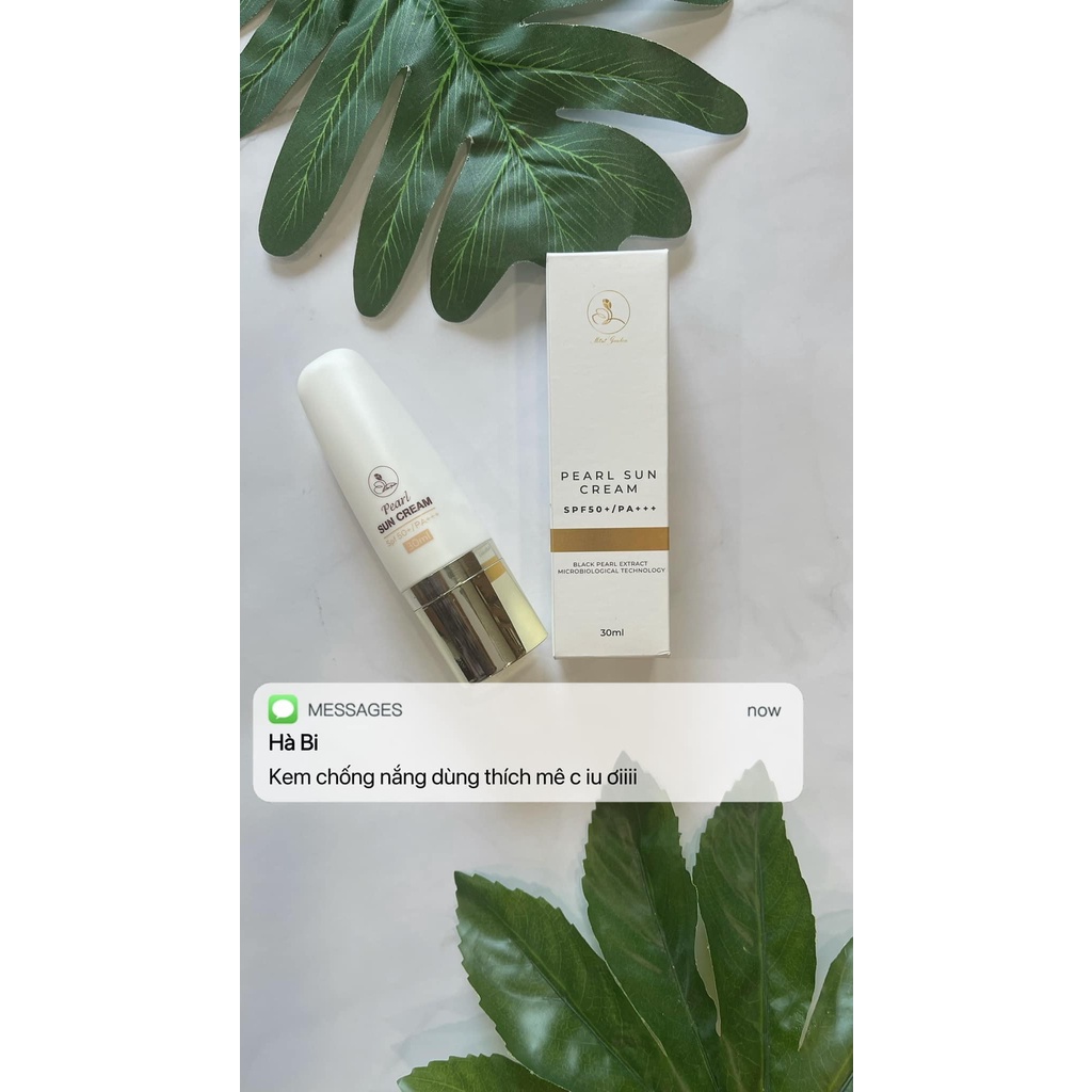 Kem chống nắng MINIGARDEN 30ml Pearl Sun Cream SPF PA50+++