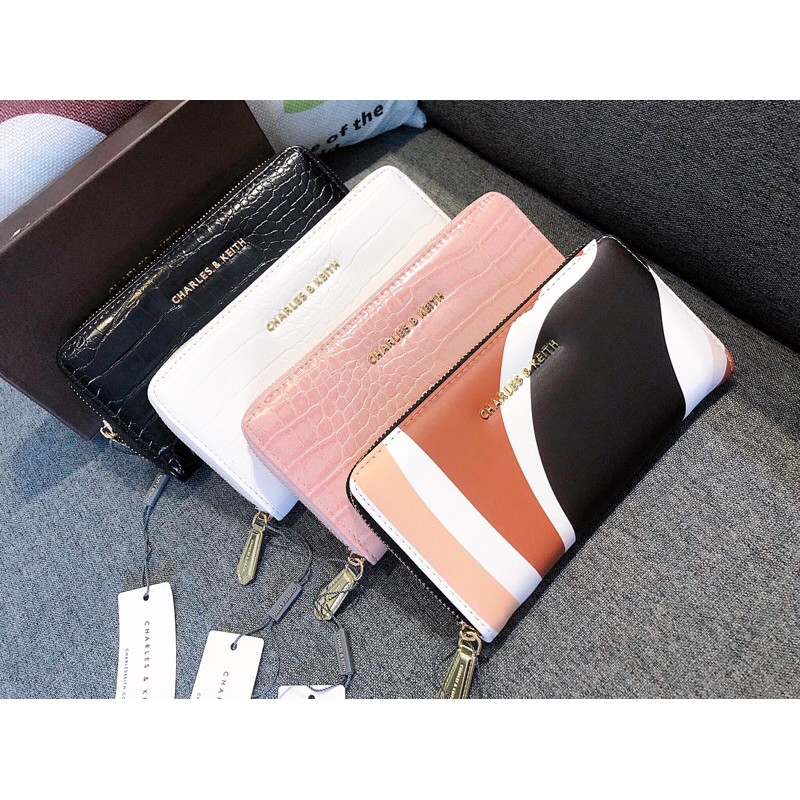 Ví chữ C kéo khoá mẫu mới full hộp