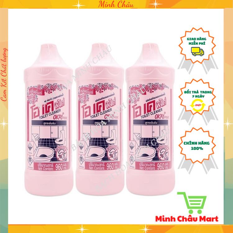 Nước Tẩy Toilet OKAY Chai 960ML