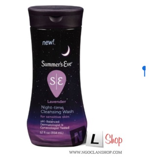 Dung dịch vệ sinh phụ nữ Summer Nightime Lavender 354ml