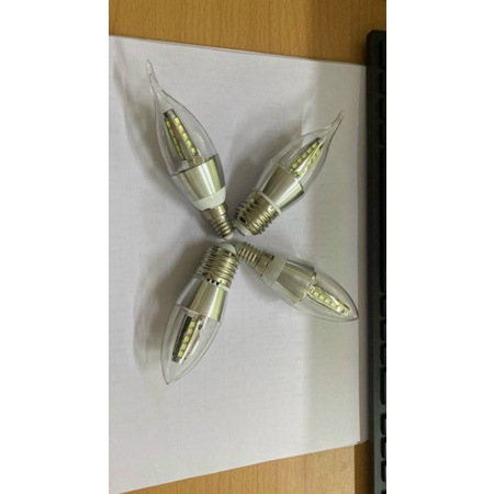 Bóng nến led ánh sáng vàng 5W DSY mới