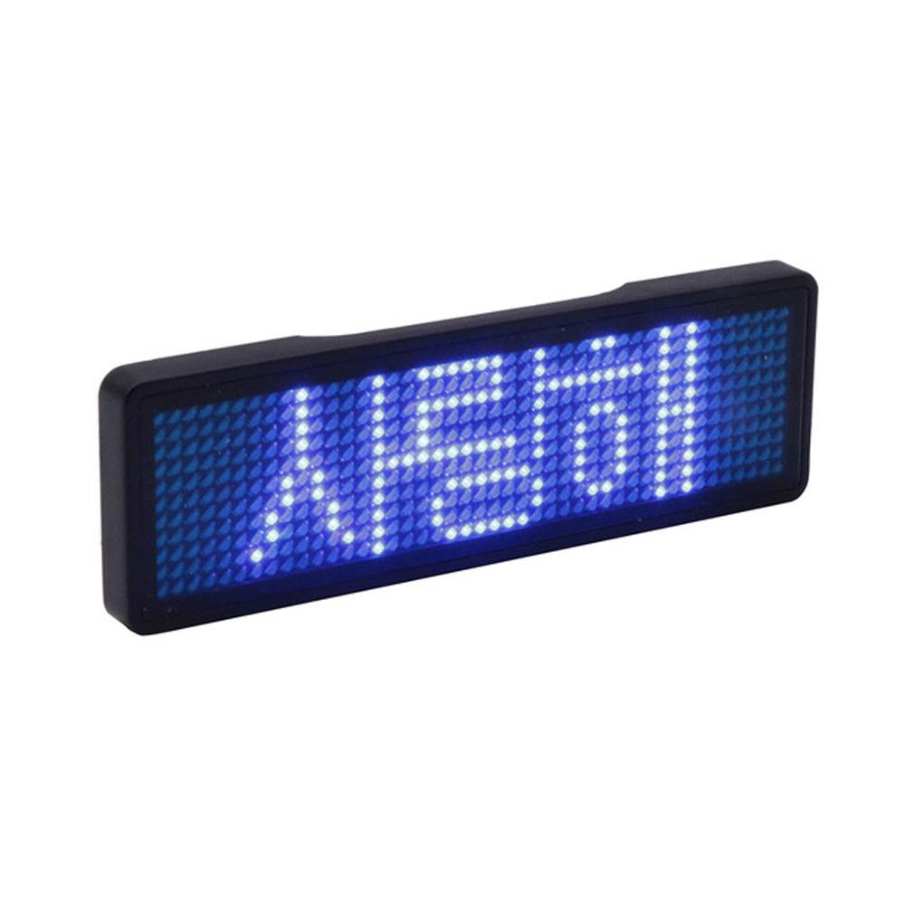 Huy Hiệu Kỹ Thuật Số MALCOLM LED Kết Nối Bluetooth Đa Lập Trình