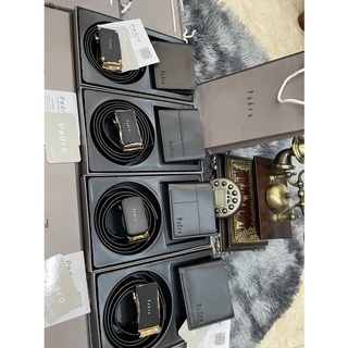 Set dây lưng + ví da full box bill thẻ