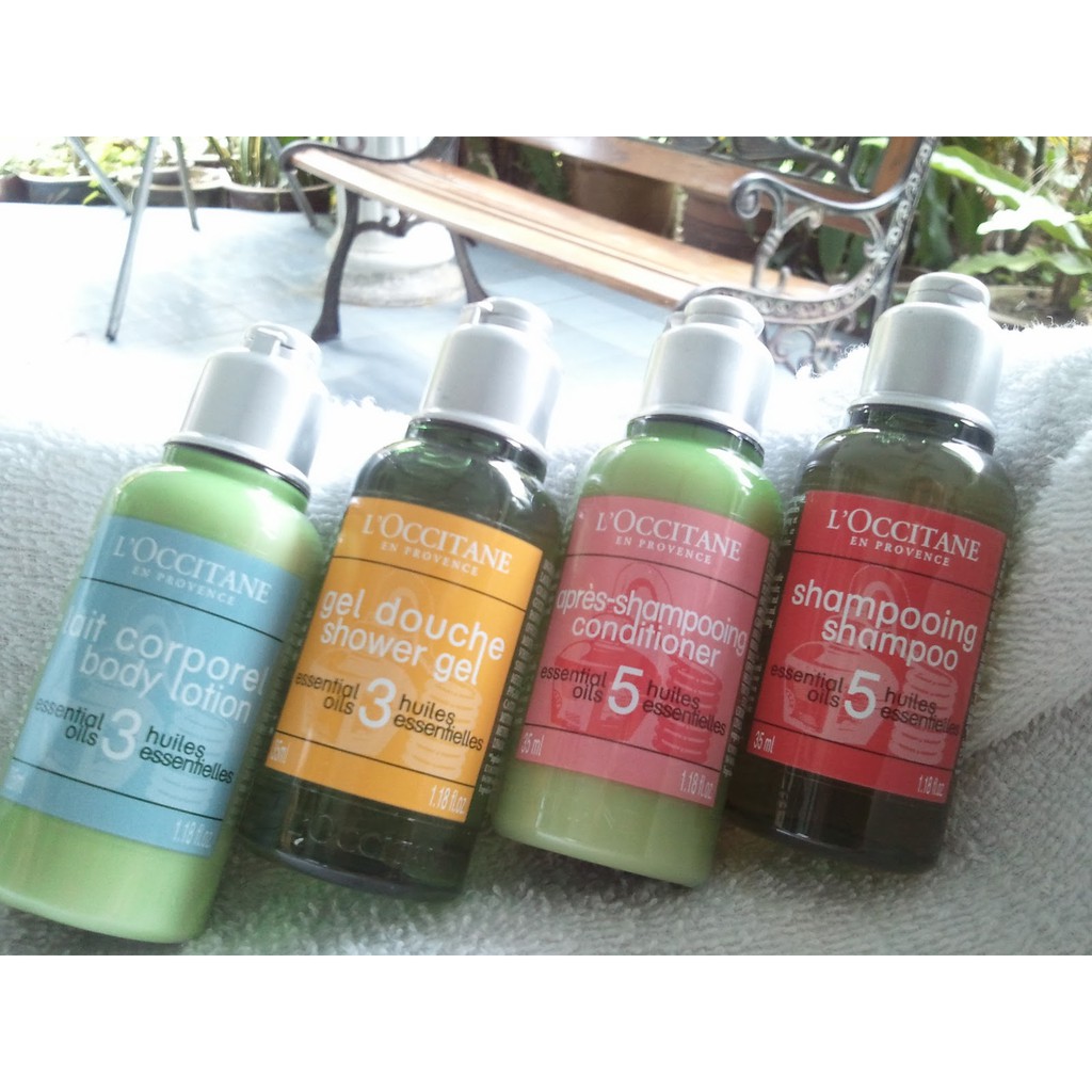 Gel tắm 5 loại tinh dầu L'Occitane  Aromachology Shower Gel 35Ml | BigBuy360 - bigbuy360.vn