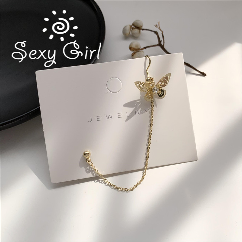 1 Đôi Bông Tai Hình Cánh Bướm Thời Trang Gợi Cảm Dành Cho Nữ