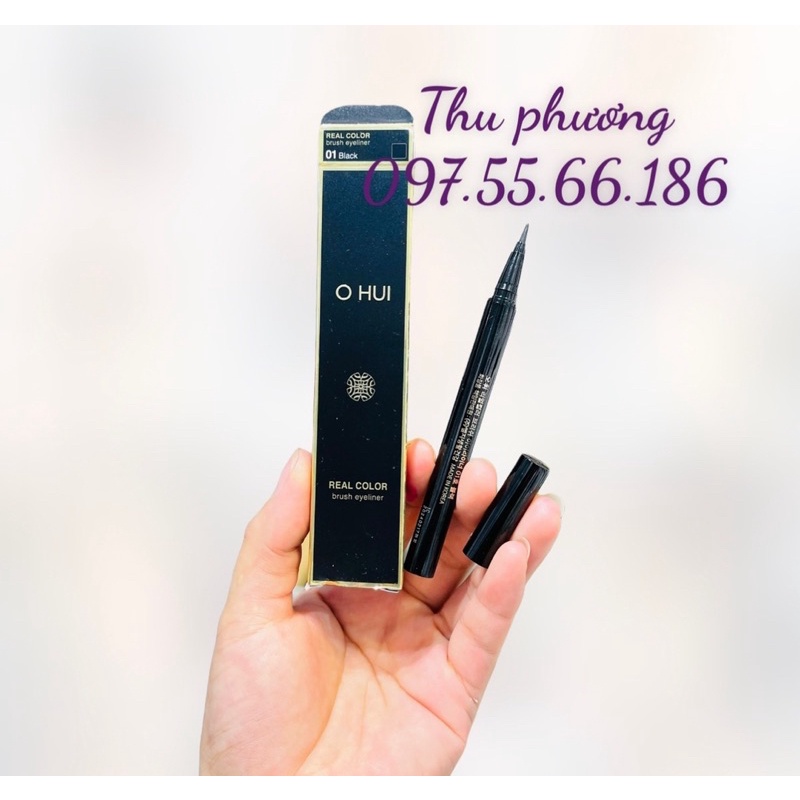 Bút Kẻ Mắt Nước Ohui Real Brush Eyeliner (Black)