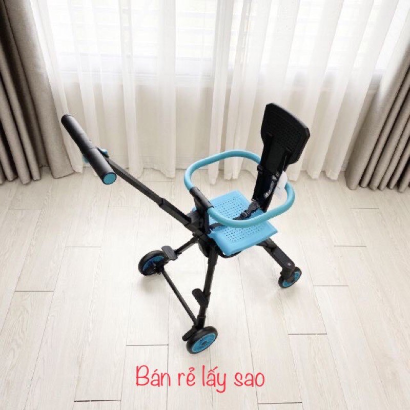 [SIÊU NHẸ] Xe Đẩy Đảo Chiều Gấp Gọn Playkids, xe đẩy gấp gọn đảo chiều Kinlee